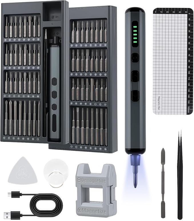 Kit de tournevis électrique de précision 72 en 1