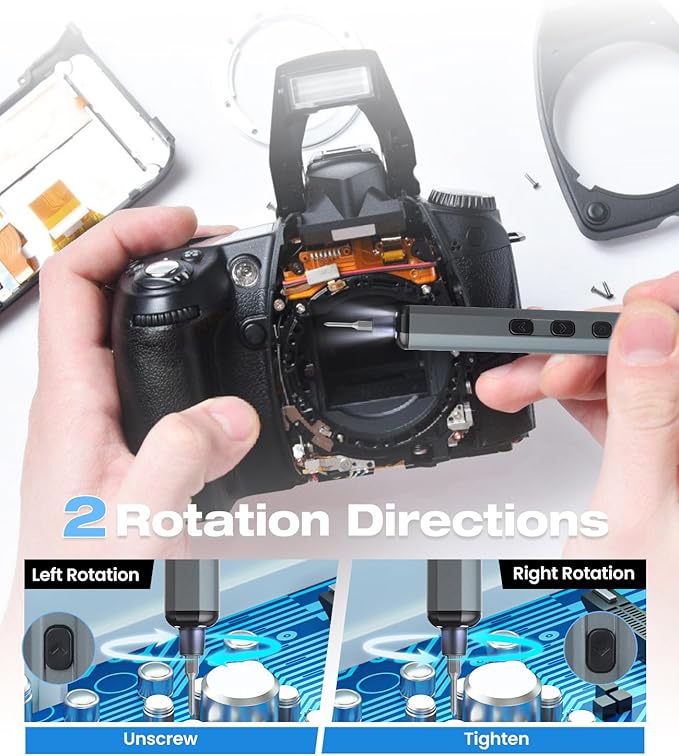 Kit de tournevis électrique de précision 72 en 1